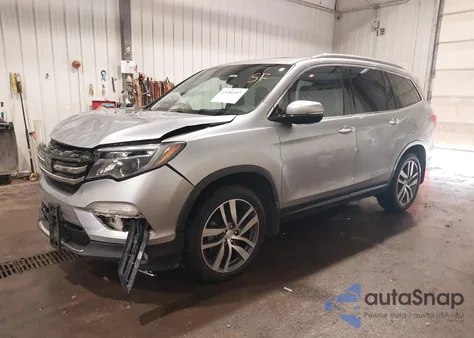 2017 Honda Pilot Elite из США, поврежденный, VIN 5FNYF6H08HB082095